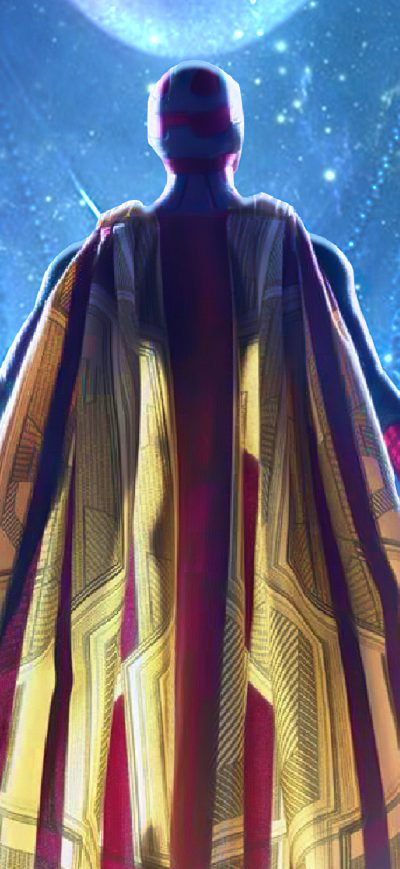 Fond d'écran iPhone Scarlett Witch And Vision 4k