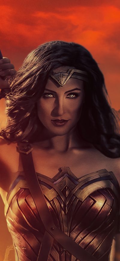 Fond d'écran iPhone Wonder Woman 2022