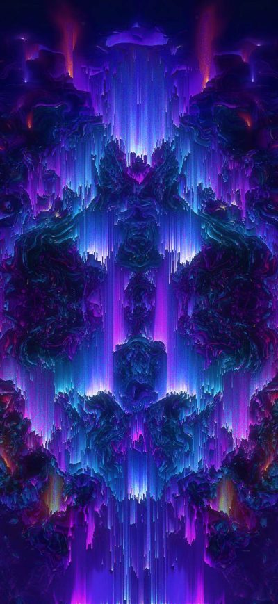 Fond d'écran iPhone Exploded Star Abstract