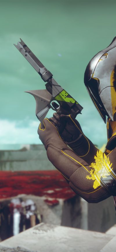 Fond d'écran iPhone Warlock Destiny 2 8k