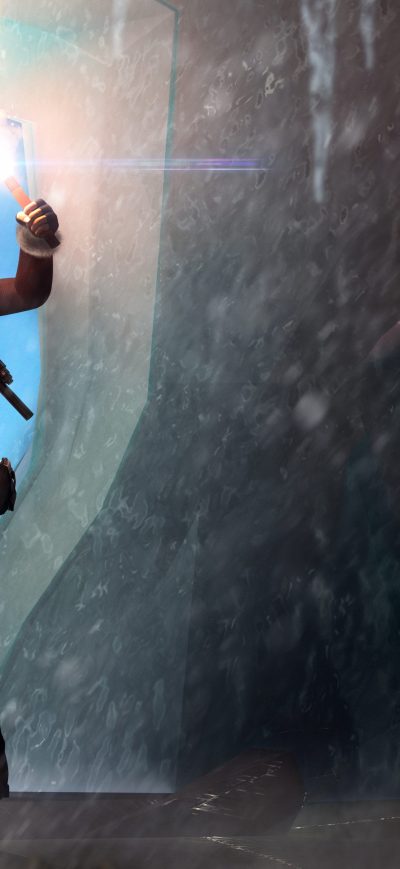 Fond d'écran Tomb Raider 4k sur iPhone