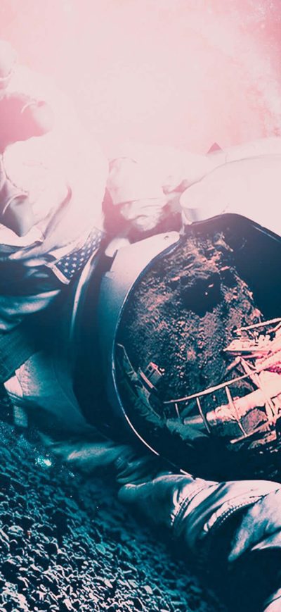 Fond d'écran Lost Astronaut sur iPhone