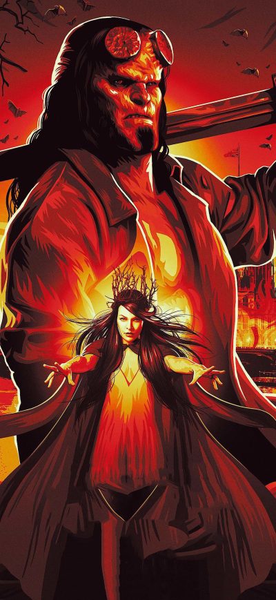 Fond d'écran iPhone Hellboy 2019 Movie 4k