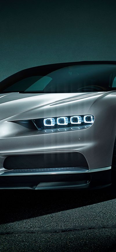 Fond d'écran iPhone Bugatti Chiron 8k