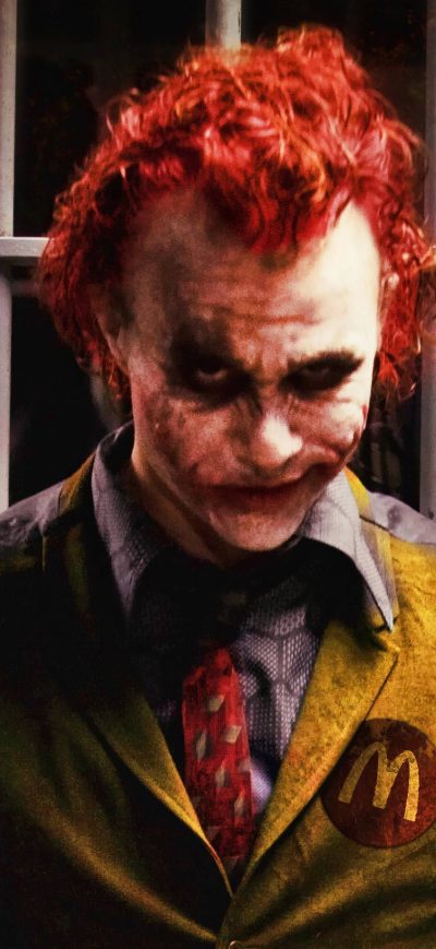 Fond d'écran The Joker Art sur iPhone