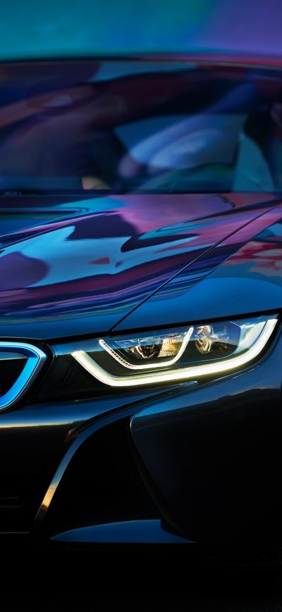Fond d'écran iPhone Bmw I8 2018