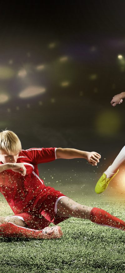 Fond d'écran iPhone Soccer Players Football 4k