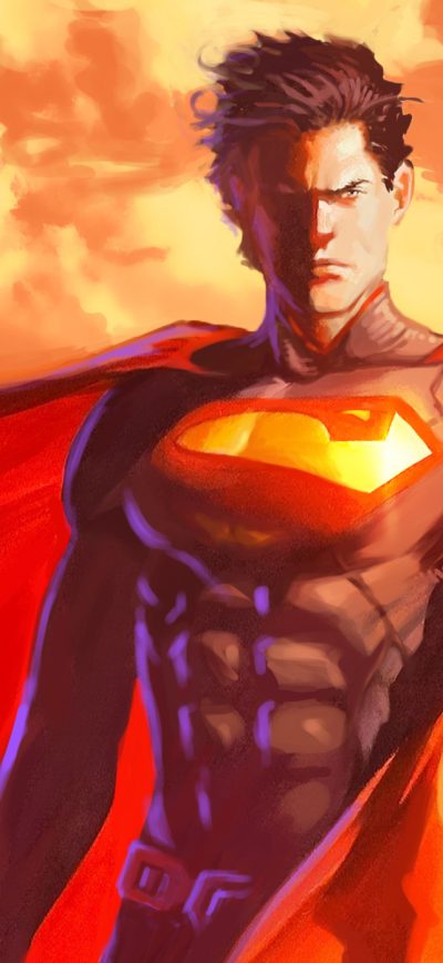 Fond d'écran iPhone Superman Artwork 2018