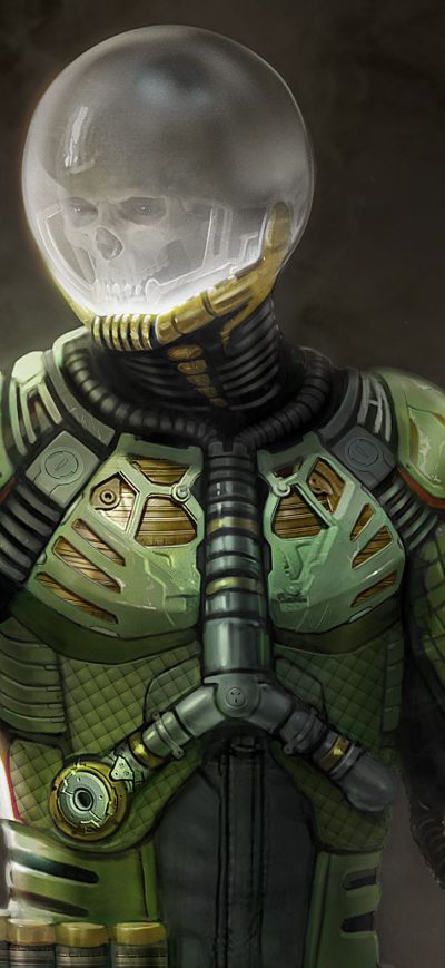 Fond d'écran iPhone Mysterio Concept Art