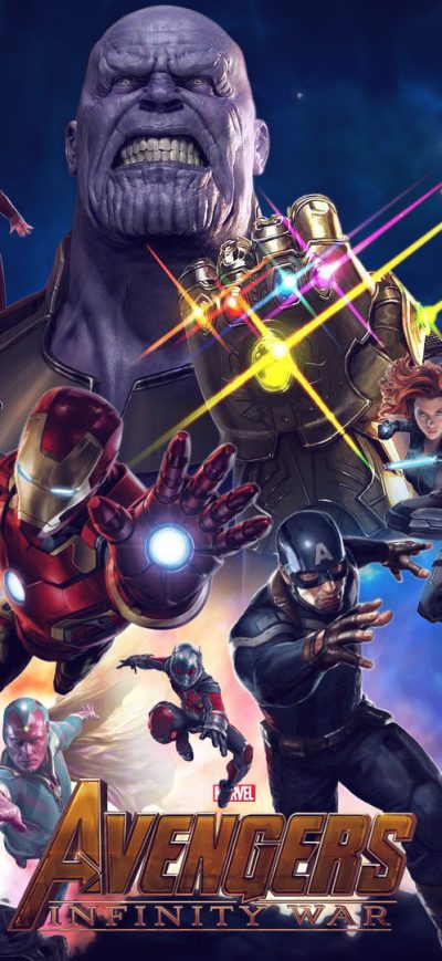 Fond d'écran iPhone Avengers Infinity War 2018 Movie