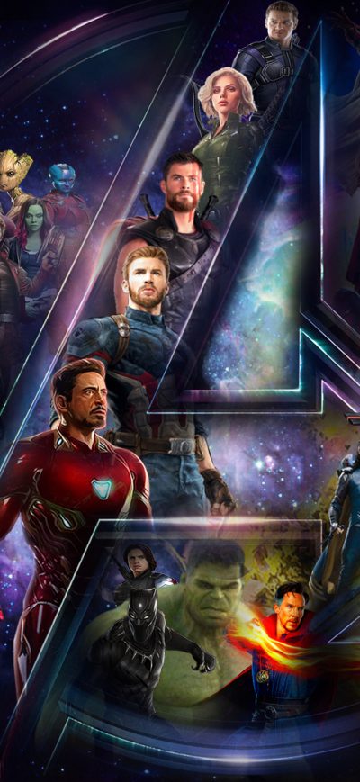 Fond d'écran iPhone Avengers Infinty War 2018 HD