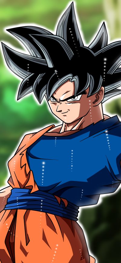 Fond d'écran iPhone Goku Dragon Ball Super 5k 2018