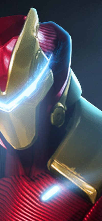 Fond d'écran iPhone Fortnite X Marvel Iron Man