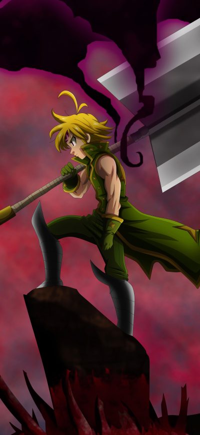 Fond d'écran iPhone The Seven Deadly Sins 8k