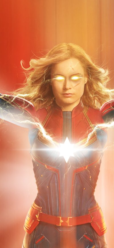 Fond d'écran iPhone Captain Marvel 2019 New