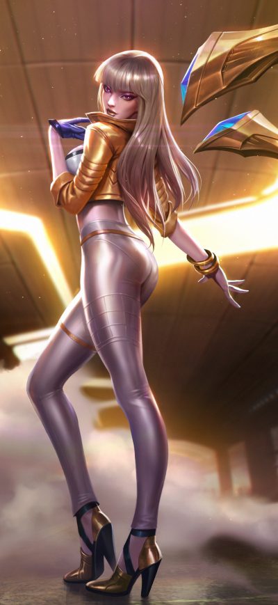 Fond d'écran iPhone KaiSa League Of Legends 5k