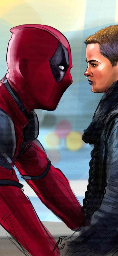 Fond d'écran iPhone Negasonic Teenage Warhead And Deadpool