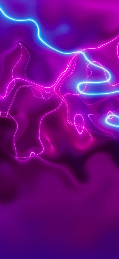 Fond d'écran iPhone Abstract Lightning Effect 4k