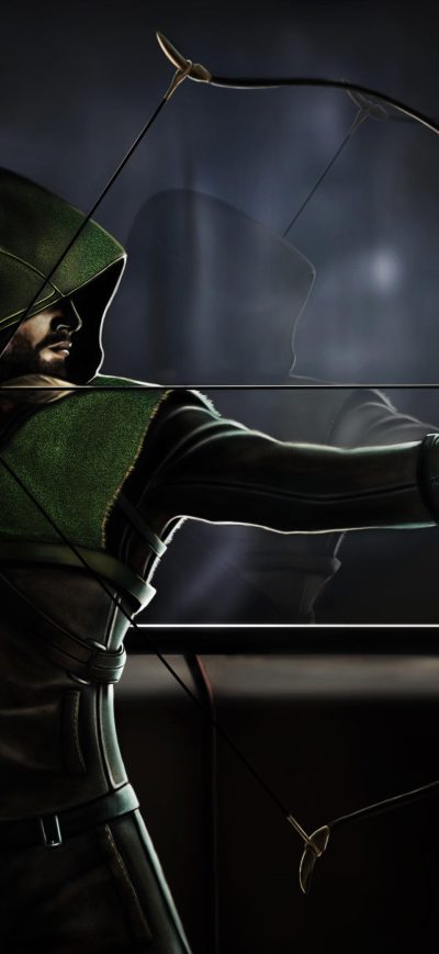 Fond d'écran iPhone Green Arrow New Art