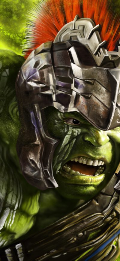 Fond d'écran iPhone Hulk In Thor Ragnarok 8k Artwork