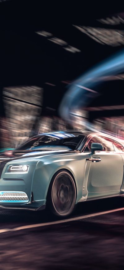 Fond d'écran iPhone Rolls Royce Wraith 2018