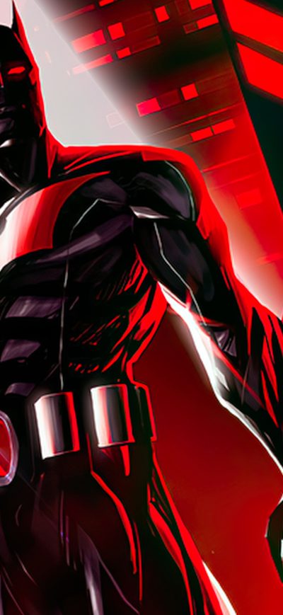 Fond d'écran iPhone Batman Beyond Red World 4k