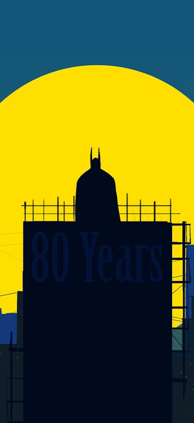 Fond d'écran iPhone Batman 80 Years
