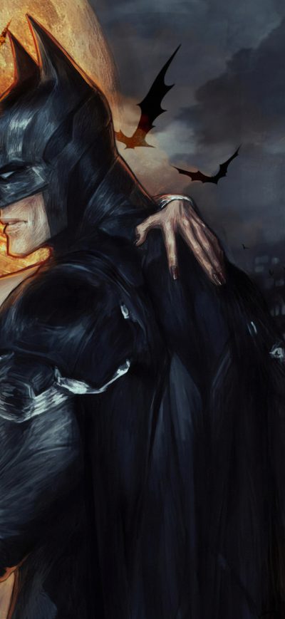 Fond d'écran iPhone Batman Golden Dance 4k