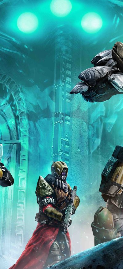 Fond d'écran iPhone Destiny The Dark Below Armor 8k
