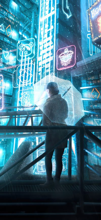 Fond d'écran iPhone It Still Rains In Cyber City