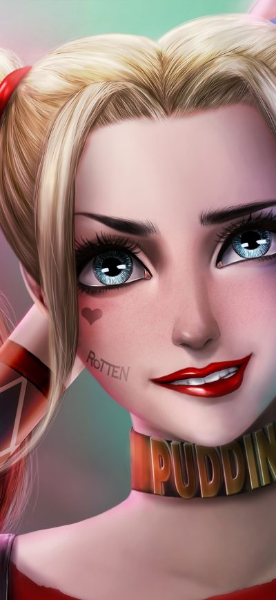 Fond d'écran Harley Quinn 5k sur iPhone
