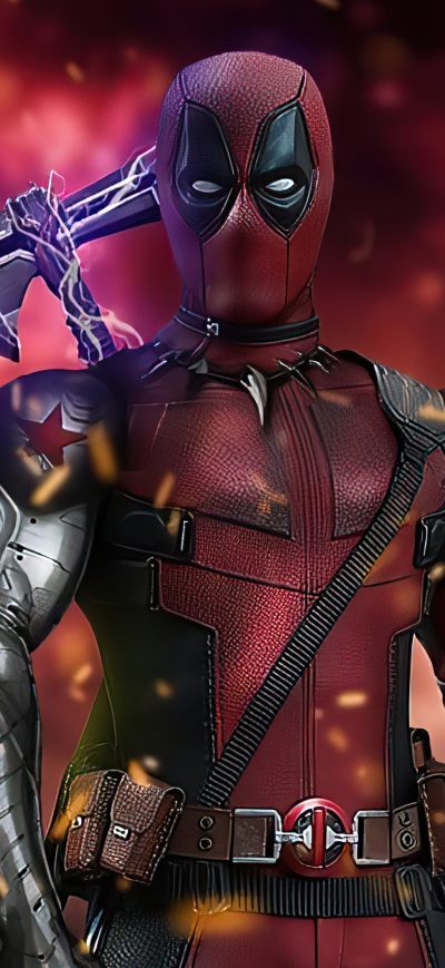 Fond d'écran iPhone Deadpool Stormbreaker