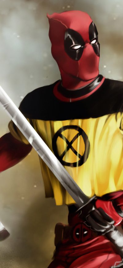 Fond d'écran iPhone Deadpool Sword