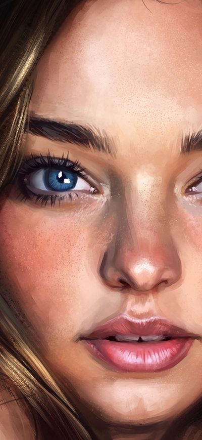 Fond d'écran iPhone Miranda Kerr Fan Art