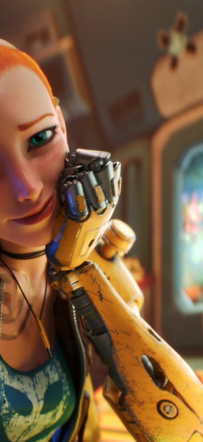 Fond d'écran iPhone Jinx League Of Legends 4k