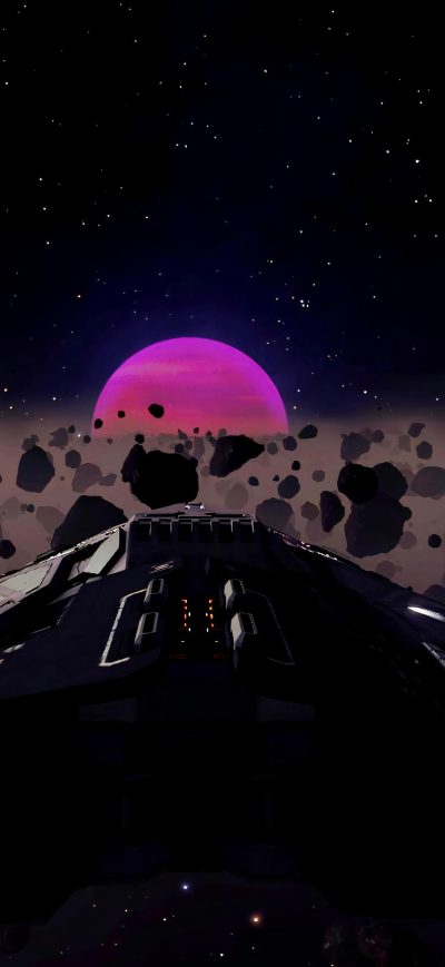 Fond d'écran iPhone Elite Dangerous 5k