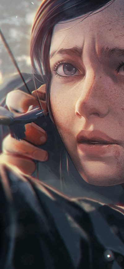 Fond d'écran iPhone Ellie The Last Of Us Game Character Artwork
