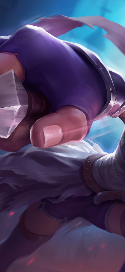 Fond d'écran Assassin Girl 4k sur iPhone