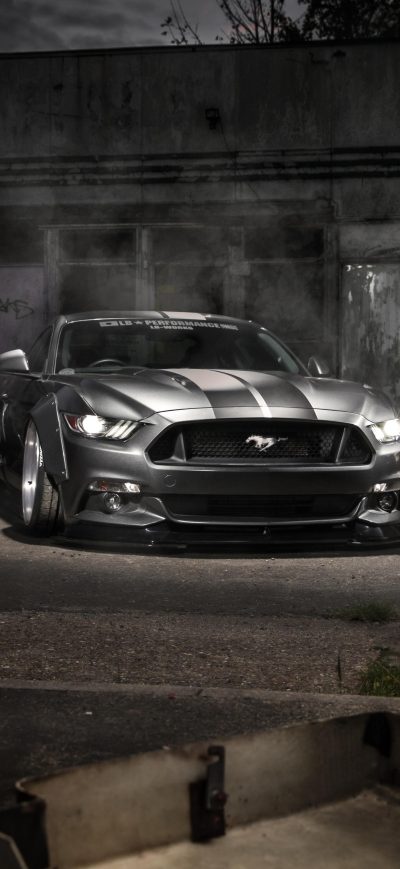 Fond d'écran iPhone Custom Mustang
