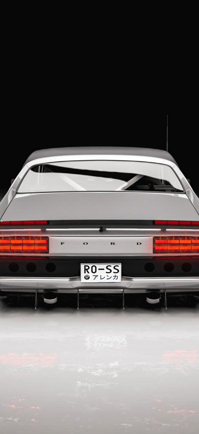 Fond d'écran iPhone Ford Crazy Falcon Rear 4k