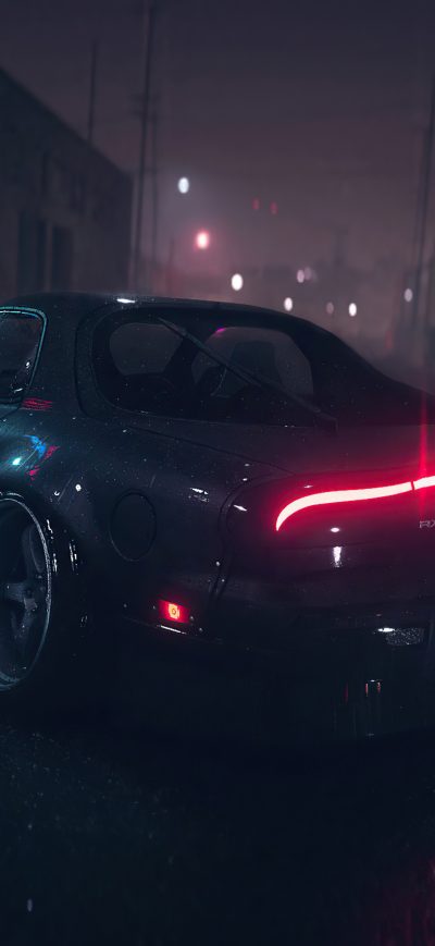 Fond d'écran iPhone Mazda Rx7 Forza Horizon 5 5k