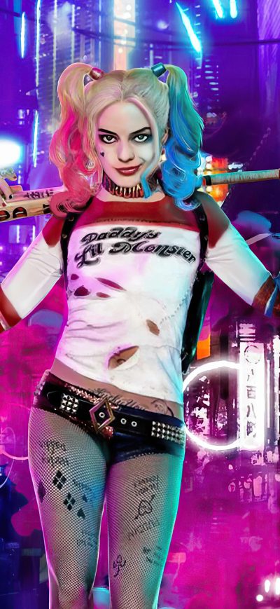 Fond d'écran Harley Quinn New 2020 sur iPhone
