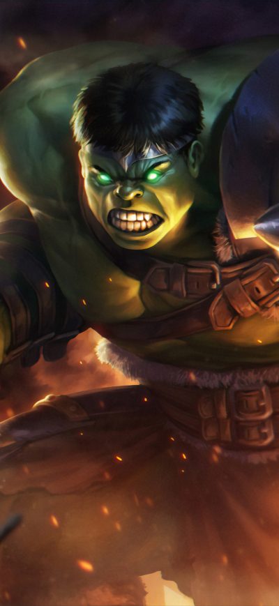 Fond d'écran iPhone Hulk New Art
