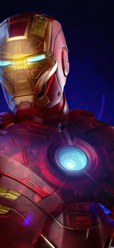 Fond d'écran iPhone 4k Iron Man Holographic