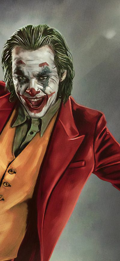 Fond d'écran Joker Smile Hahaha sur iPhone