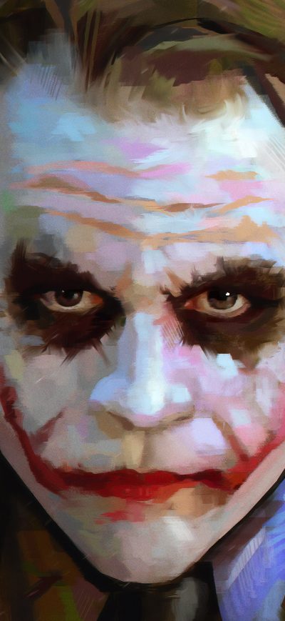 Fond d'écran iPhone Heath Ledger As Joker 4k