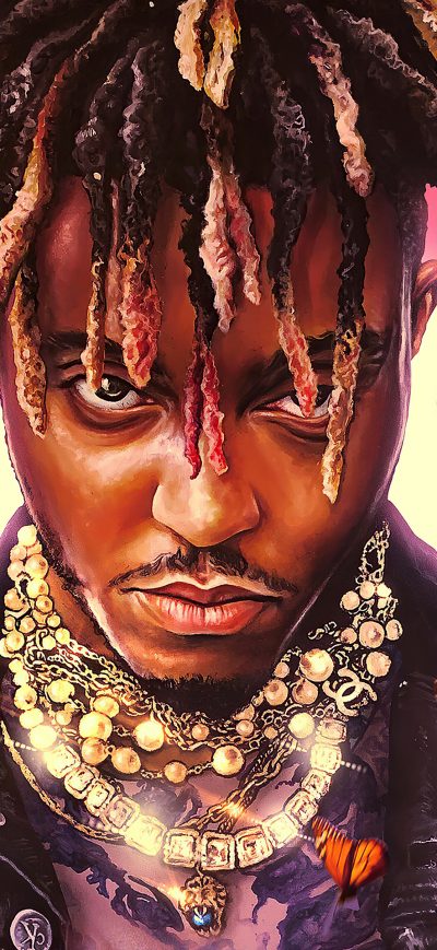 Fond d'écran Juice Wrld 2020 sur iPhone