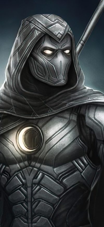 Fond d'écran iPhone Moon Knight Fictional Superhero 4k