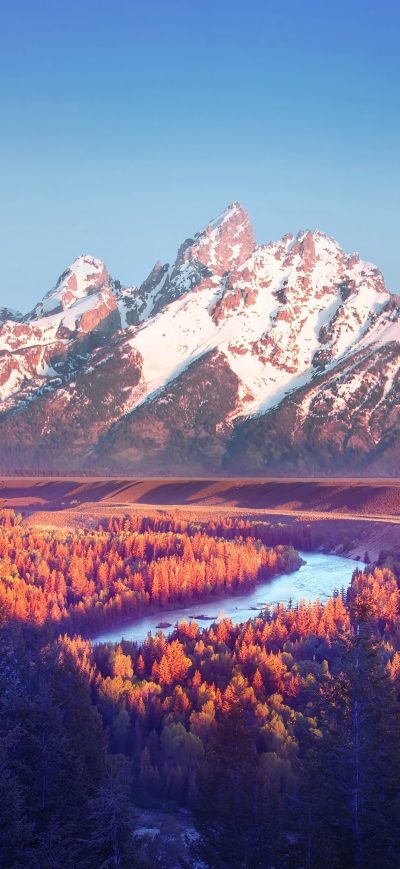 Fond d'écran iPhone Grand Teton National Park 4k