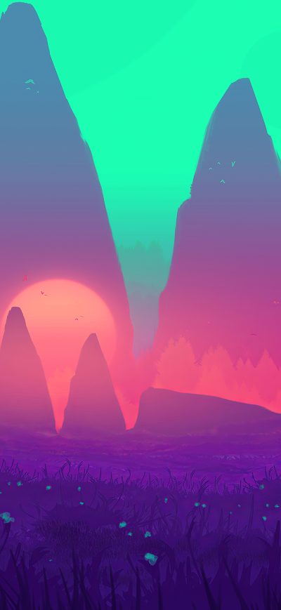 Fond d'écran iPhone New Planet Portal 4k
